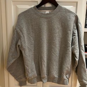 Also Yoga grey sweatshirt